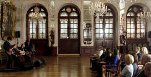 Latvijas hokeja izlases pieņemšana pie Valsts prezidenta