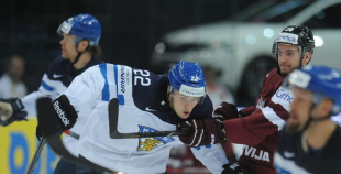 2014 PČ Latvija - Somija 3:2