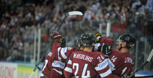 2014 PČ Latvija - Somija 3:2