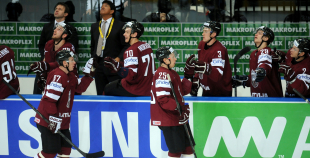 2014 PČ Latvija - ASV 6:5