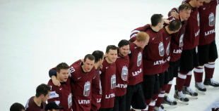 2014 PČ Latvija - ASV 6:5