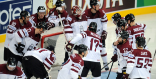 2014 PČ Latvija - Krievija 1:4