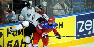 2014 PČ Latvija - Krievija 1:4