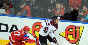 2014 PČ Latvija - Krievija 1:4