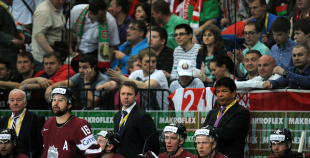 2014 PČ Latvija - Baltkrievija 1:3