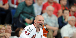 2014 PČ Latvija - Baltkrievija 1:3