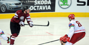2014 PČ Latvija - Baltkrievija 1:3