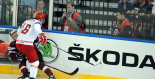 2014 PČ Latvija - Baltkrievija 1:3