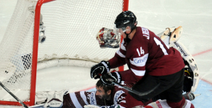 2014 PČ Latvija - Baltkrievija 1:3