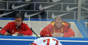 2014 PČ Latvija - Baltkrievija 1:3