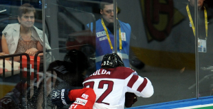 2014 PČ Latvija - Šveice 2:3