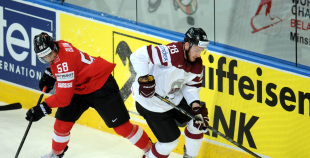 2014 PČ Latvija - Šveice 2:3