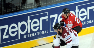 2014 PČ Latvija - Šveice 2:3
