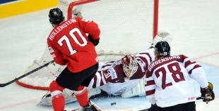 2014 PČ Latvija - Šveice 2:3