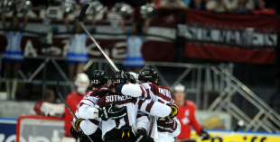 2014 PČ Latvija - Šveice 2:3