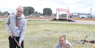 Liepājas hokejisti "Rally Kurzeme" laikā