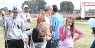 Liepājas hokejisti "Rally Kurzeme" laikā