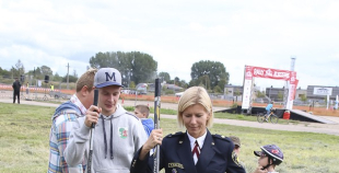 Liepājas hokejisti "Rally Kurzeme" laikā