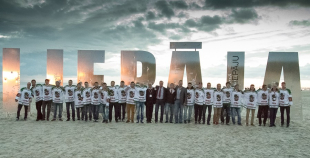 Liepājas hokejisti "Rally Kurzeme" laikā