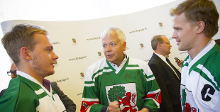 Tiek prezentēts hokeja virslīgas klubs "Liepāja"