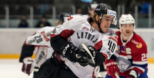 Latvijas hokeja izlase "EIHC" turnīrā Norvēģijā