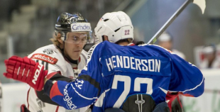 Latvijas hokeja izlase "EIHC" turnīrā Norvēģijā