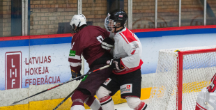 FOTO: Latvija U18 - Austrija U18 (4:3 p.m.)
