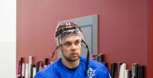 Latvijas hokeja izlase “Akropoles” ledus arēnā aizvadījusi pēdējo treniņu pirms došanās uz pasaules čempionātu 