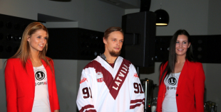 2016 Aizvadīta Latvijas izlašu preses konference, prezentēti valstsvienības jaunie pārbaudes spēļu krekli