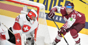 FOTO: Latvija - Šveice 1:3