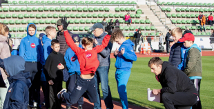 Aizvadīti VFS testi Arkādijas stadionā