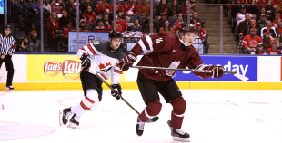 Latvija U20 - Kanāda U20 2:10