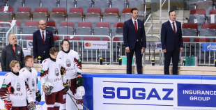 FOTO: Latvija U-18 - Krievija U-18 1:5