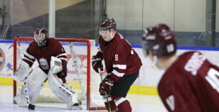 FOTO: Latvija - Kazahstāna (2:3 pēcspēles metienos)