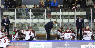 FOTO: Latvija - Ungārija (4:1)