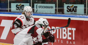 FOTO: U-18 izlases kandidātu savstarpējais mačs 