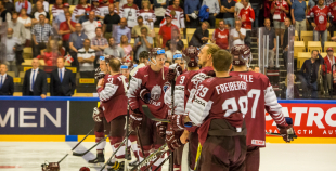 FOTO: Latvija - Dānija (1:0)