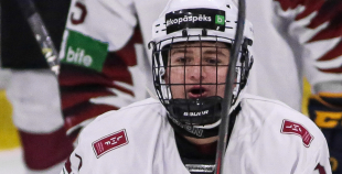 FOTO: Latvija U-18 - Kazahstāna U-18 1:0