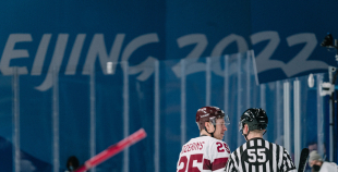 Latvijas hokeja izlase noslēdz olimpisko hokeja turnīru