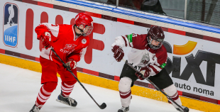 Latvijas U-18 izlase iekļūst elitē!