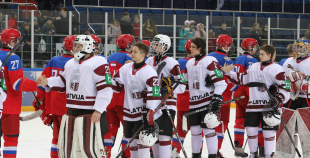 FOTO: Latvija U-17 - Krievija U-17 (2:6)