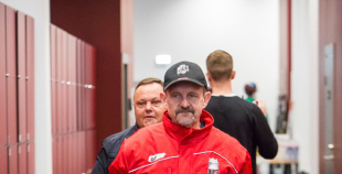 Latvijas hokeja izlase “Akropoles” ledus arēnā aizvadījusi pēdējo treniņu pirms došanās uz pasaules čempionātu 