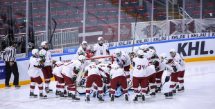 FOTO: Latvija U-18 - Krievija U-18 1:5