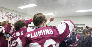 Latvijas 3x3 hokeja izlasei zelta medaļas!