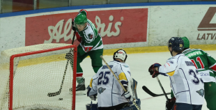 Virslīga: HK Liepāja - HK Kurbads 2:6 