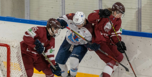 FOTO: Latvijas U20 izlase - Zemgale/LLU 5:3