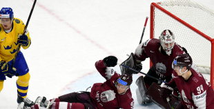 FOTO: Latvija -  Zviedrija (2:3)