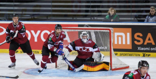 FOTO: Latvijas klubu izlase ar 9:2 sagrauj Ukrainas U-20 komandu
