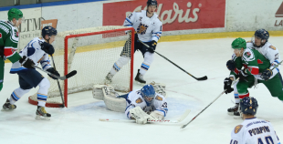 HK "Liepāja"  virslīgas spēlē ar 5:2 uzveic HS "Rīga"