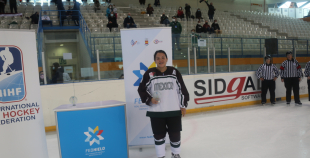 Latvijas sieviešu hokeja izlasei pārliecinoša uzvara pret Meksiku